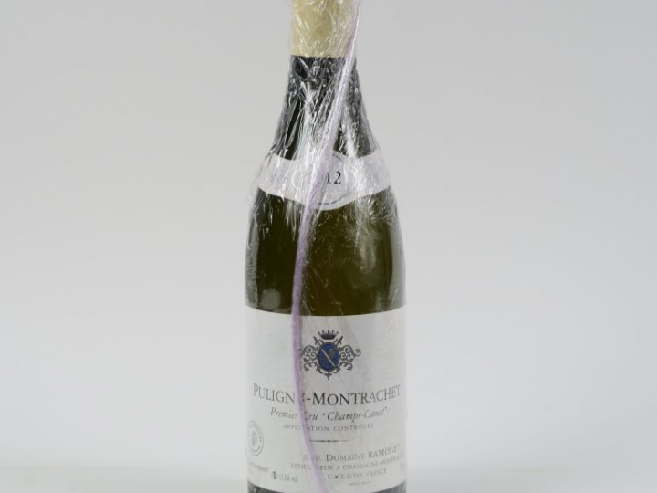 1 BOUTEILLE PULIGNY MONTRACHET 1er CRU 'CHAMPS CANET' DOMAINE RAMONET 