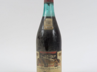 Vente aux enchères 1 BOUTEILLE MERCUREY FLAVIEN JEUNET HENRY - 1959 - 4,5 CM