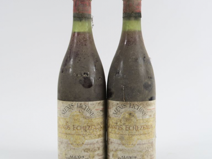 2 BOUTEILLES GRANDS ECHEZEAUX DOMAINE HENRI GOUROUX ALEXIS LICHINE - 1