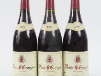 Vente aux enchères 3 BOUTEILLES NUITS ST GEORGES DANIEL BOCQUENET - 2000