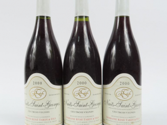 Vente aux enchères 3 BOUTEILLES NUITS ST GEORGES 'LES TROIS VIGNES' RENE TARDY   FILS - 2