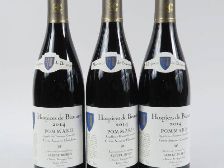 3 BOUTEILLES POMMARD HOSPICES DE BEAUNE 'CUVÉE SUZANNE CHAUDRON' ALBER