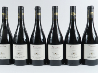 Vente aux enchères 6 BOUTEILLES CORNAS PHILIPPE   VINCENT JABOULET - 2007