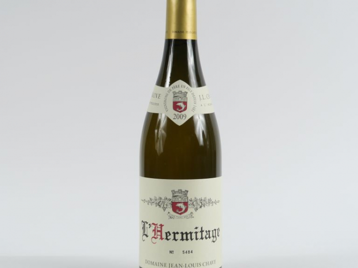 1 BOUTEILLE L'HERMITAGE BLANC JEAN LOUIS CHAVE N°5484 - 2009