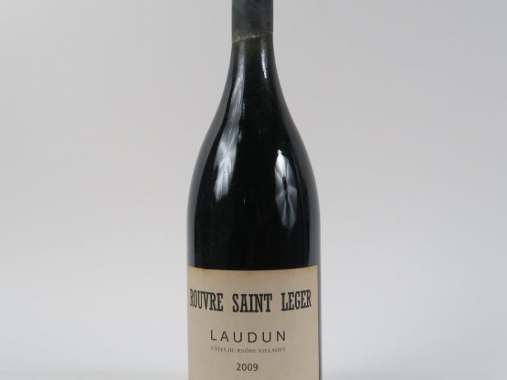 1 MAGNUM LAUDUN CÔTES DU RHÔNE ROUVRE ST LEGER - 2009 - CBO