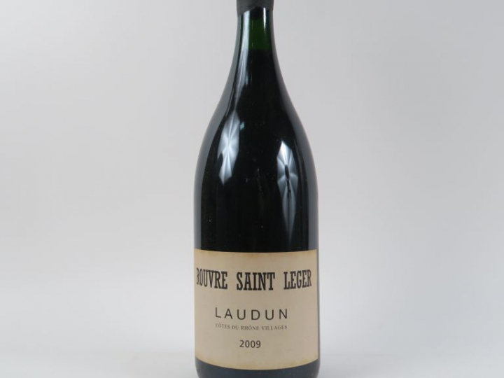 1 JEROBOAM LAUDUN CÔTES DU RHÔNE ROUVRE ST LEGER - 2009 - CBO