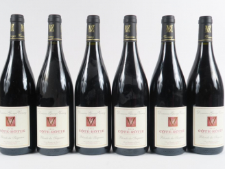 Vente aux enchères 6 BOUTEILLES CÔTE ROTIE 'BLONDE DU SEIGNEUR' GEORGES VERNAY - 2011