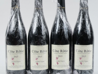 Vente aux enchères 4 BOUTEILLES CÔTE ROTIE 'VIEILLES VIGNES' DOMAINE BILLON - 2015