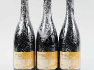 Vente aux enchères 3 BOUTEILLES SAUMUR CHAMPIGNY 'AMATÉÜS BOBI' SEBASTIEN BOBINET - 2007