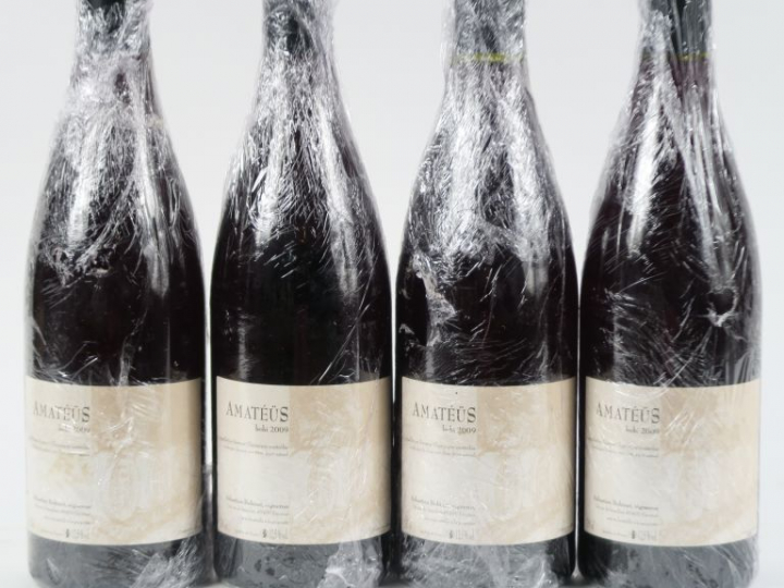 4 BOUTEILLES SAUMUR CHAMPIGNY 'AMATÉÜS BOBI' SEBASTIEN BOBINET - 2009