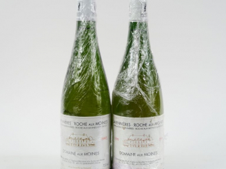 Vente aux enchères 2 BOUTEILLES SAVENNIERES DOMAINE AUX MOINES - (1992/1999)