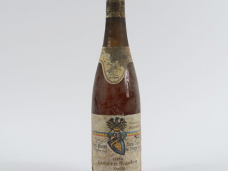 Vente aux enchères 1 BOUTEILLE RIESLING ENSHEIMER KADHELBERG - 1968 - 6,5 CM/BS