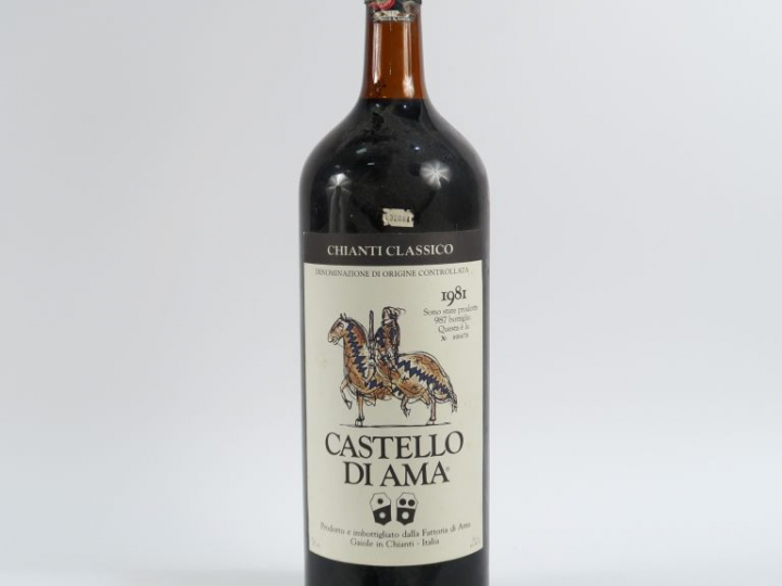 1 JEROBOAM (5 L) CASTELLO DI AMA CHIANTI N°670/987 - 1981