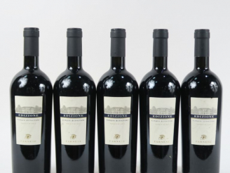 Vente aux enchères 5 BOUTEILLES EDIZIONE CINQUE AUTOCTONI FARNESE - 2009