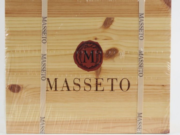 3 BOUTEILLES MASSETO TOSCANE - 2012 - CBO