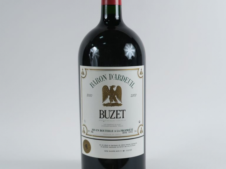 1 JEROBOAM (5 L) BARON D'ARDEUIL BUZET - 2000