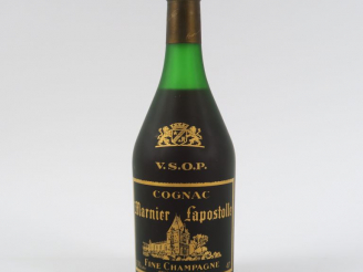 Vente aux enchères 1 BOUTEILLE COGNAC MARNIER LAPOSTOLLE  V.S.O.P.