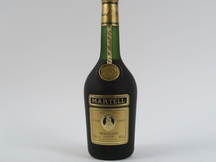 1 BOUTEILLE COGNAC MARTELL 'MEDAILLON' V.S.O.P. - COFFRET