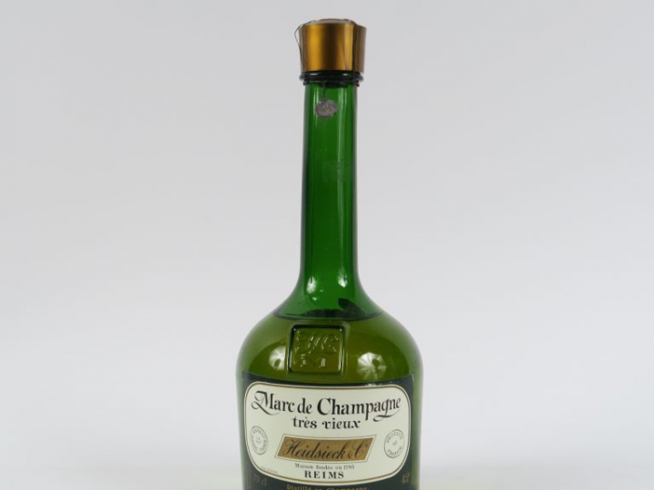 1 BOUTEILLE MARC DE CHAMPAGNE HEIDSIECK - COFFRET