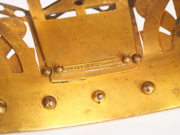 Amédée CATELAN. Couronne pour une statue de Vierge en majesté en laito