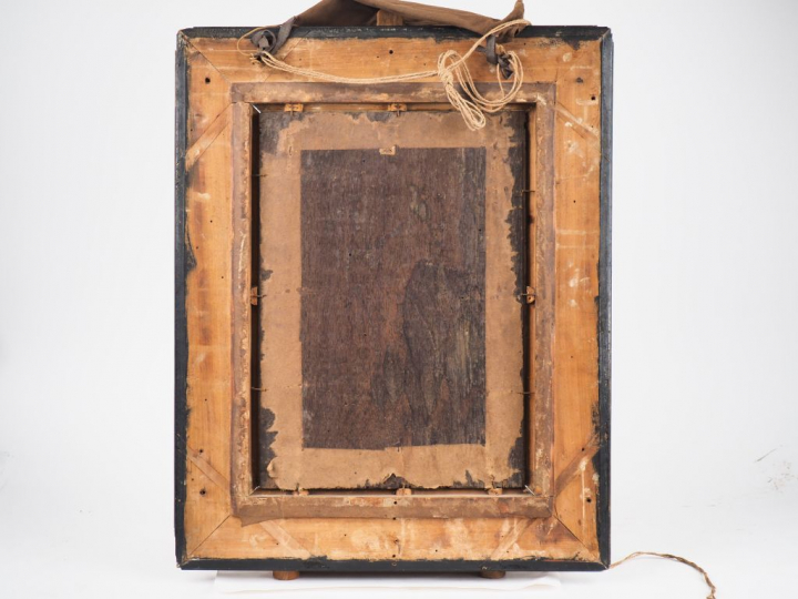 Ecole flamande vers 1500, atelier d'Albert BOUTS "Lamentation sur le c