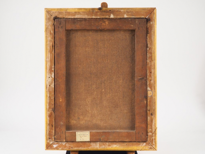 GAMELIN. "La dernière Cène". Huile sur toile. Modèle pour le grand tab