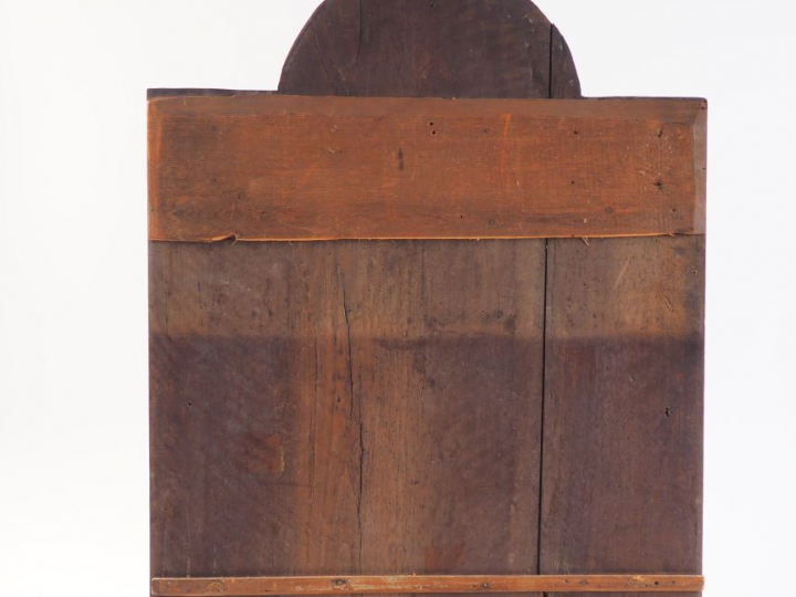 Ecole française fin XVIIIème - début XIXème. "Vierge à l'enfant". Huil