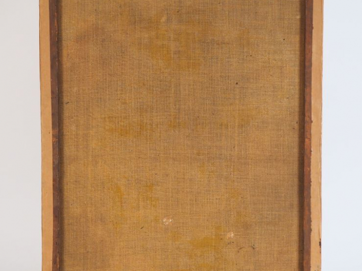 Ecole française XVIIIème. "Saint Jérôme". Huile sur toile. Dim. 82 x 6