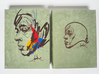 Vente aux enchères MORETTI-BREL. Raymond MORETTI illustre Jacques BREL. Œuvre poétique. P