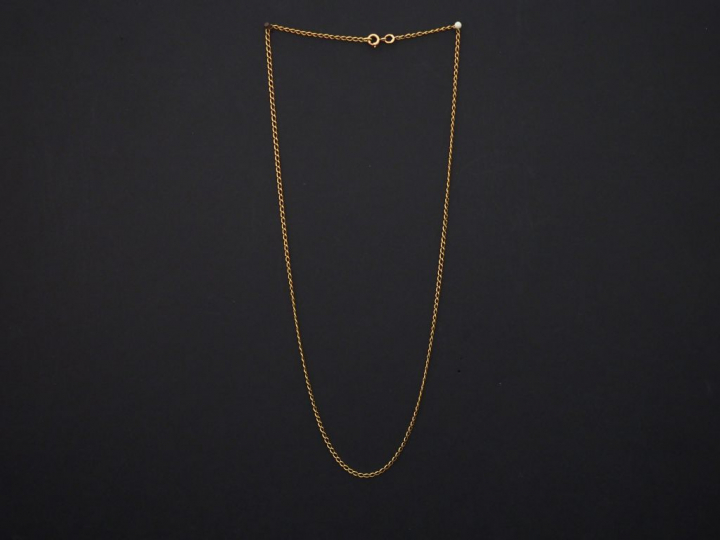 Chaine en or jaune. Long. 49 cm Poids. 4,51 g