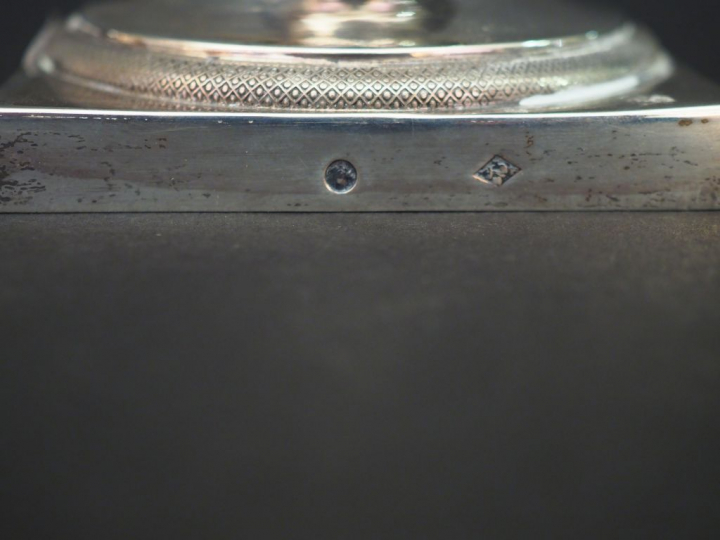 Aiguière Restauration de style Empire en argent, poinçon Vieillard, à 