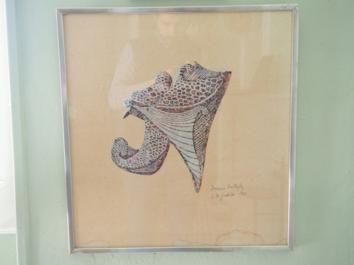 Ecole uruguayenne contemporaine. "Composition cubiste". Huile. Dim. 80