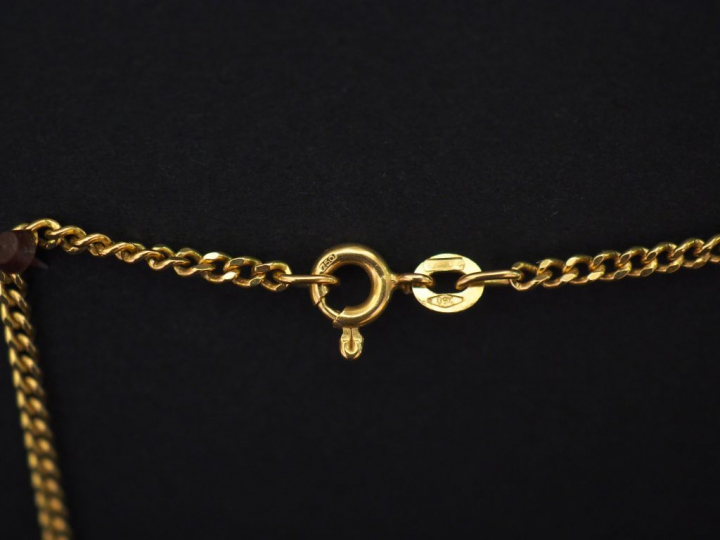 	Chaine en or jaune, maille gourmette. Long. 42 cm Poids. 6,79 g