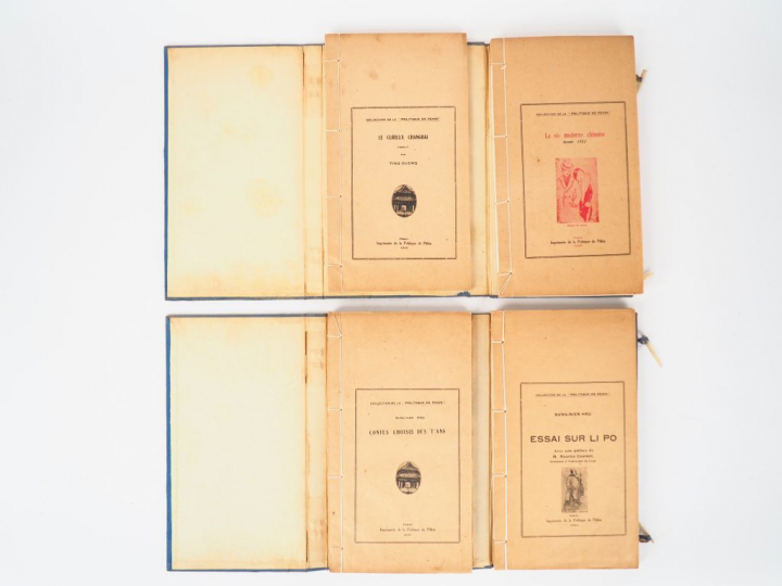 Recueil Collection de la politique de Pékin 1934 Essai sur Lipo 1934 S