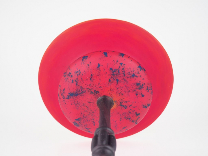 SCHNEIDER.  Coupe bijou H. 24 cm.