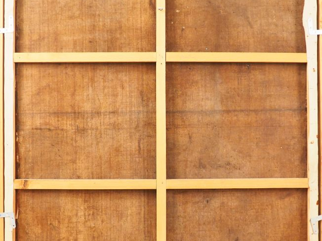 Ecole française XVIIIème.  "Allégorie de la musique". Huile sur toile.