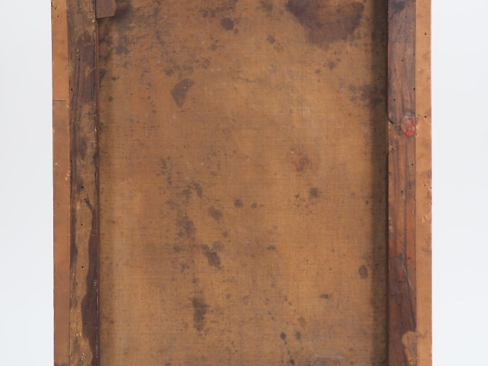 Ecole française XVIIème. "Judith et Holophèrne". Huile sur toile.  (ré