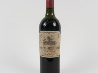 Vente aux enchères 1 BOUTEILLE CHÂTEAU BEYCHEVELLE ST JULIEN - 1947 - MEP/ES