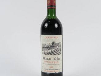 Vente aux enchères 1 BOUTEILLE CHÂTEAU CALON MONTAGNE ST EMILION - 1955 - HEP