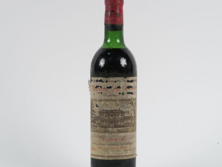 1 BOUTEILLE CHÂTEAU LA POINTE POMEROL - 1962 - HEP/EA