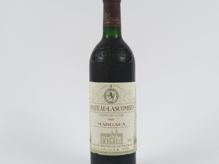 1 BOUTEILLE CHÂTEAU LASCOMBES GCC MARGAUX - 1985