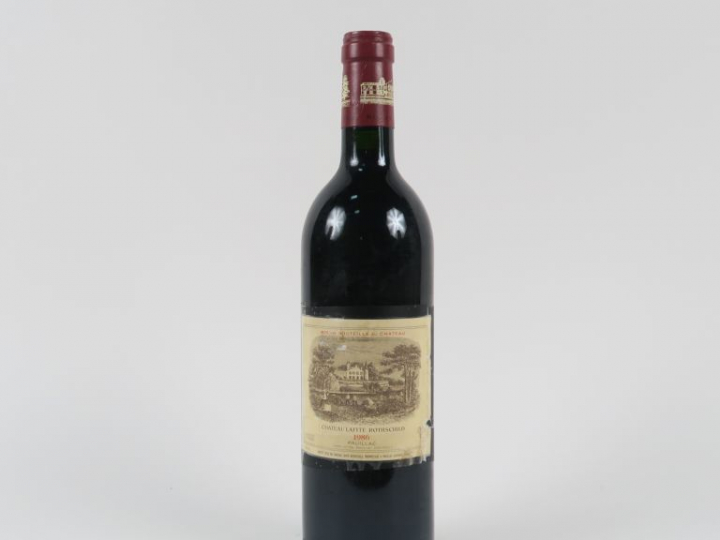 1 BOUTEILLE CHÂTEAU LAFITE ROTHSCHILD 1er GCC PAUILLAC - 1986 - ET SCO