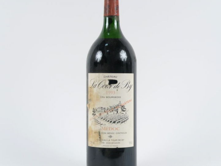 1 MAGNUM CHÂTEAU LA TOUR DE BY CB MEDOC - 1993 - HEP/EA