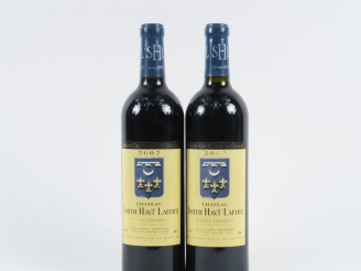Vente aux enchères 2 BOUTEILLES CHÂTEAU SMITH HAUT LAFITTE GCC GRAVES - 2002