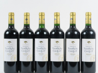 Vente aux enchères 6 BOUTEILLES CHÂTEAU CHOLLET GRAVES - 2005 - 1 BG