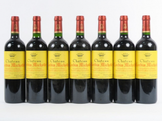 Vente aux enchères 7 BOUTEILLES CHÂTEAU CORBIN MICHOTTE GCC ST EMILION - 2005 - 2 BG