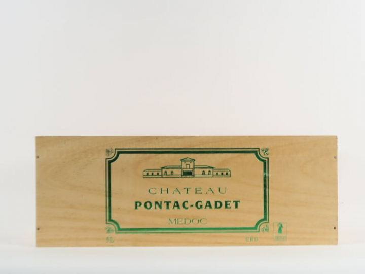 1 JEROBOAM (5 L) CHÂTEAU PONTAC GADET MEDOC - 2006 - CBO