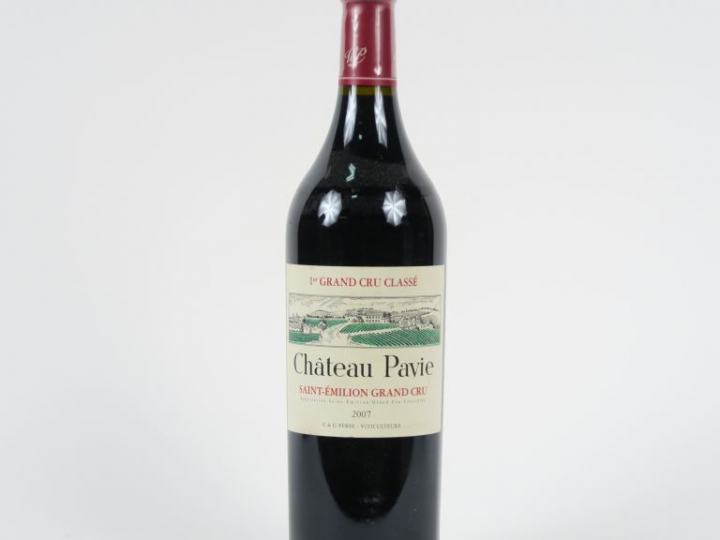 1 BOUTEILLE CHÂTEAU PAVIE 1er GCC ST EMILION - 2007