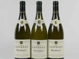 Vente aux enchères 3 BOUTEILLES MEURSAULT JOSEPH FAIVELEY - 1 de 2015/2 de 2016
