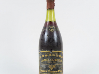 Vente aux enchères 1 MAGNUM CHARMES CHAMBERTIN GC CAMUS PÈRE   FILS - 1982 - CAPS CIRE AB